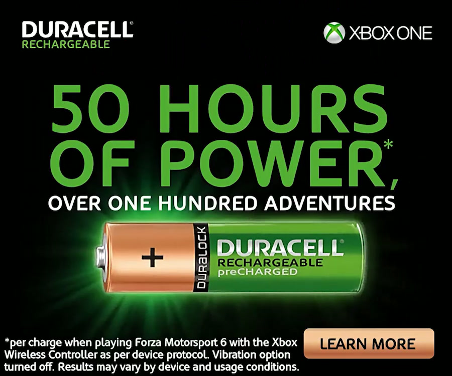 Zaślepka: Duracell / Xbox